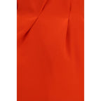 Multicolor Silk Mini Skirt
