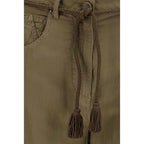 Bicolor Copper Casual Pants