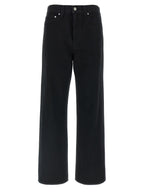Khaite Black Cotton Jeans Denim