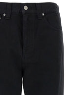 Khaite Black Cotton Jeans Denim