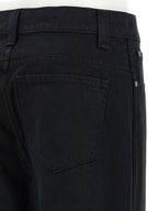 Khaite Black Cotton Jeans Denim