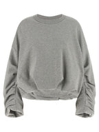Dries Van Noten Gray Cotton Sweatshirt