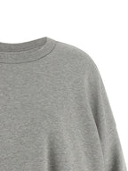 Dries Van Noten Gray Cotton Sweatshirt