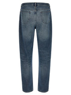 A.P.C. Blue Cotton Straight-Leg Jeans
