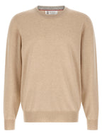 Brunello Cucinelli Beige Cashmere Cardigan