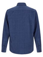 Brunello Cucinelli Blue Cotton Blouse