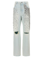 Golden Goose Blue Cotton Jeans Denim