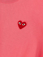 Comme Des Garçons Play Multicolor Cotton T-Shirt