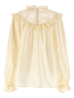 Zimmermann Beige Silk Blouse
