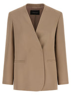 Fabiana Filippi Beige Acetate Blazer