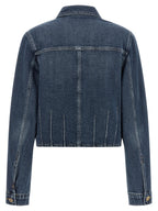 7 For All Mankind Blue Cotton Denim Jacket