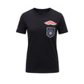 Black Cotton Women's T-shirt