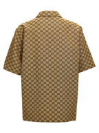 Gucci Beige Linen Blouse