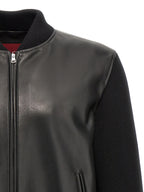 Gucci Black Lamb Leather Leather Jacket
