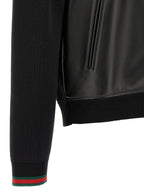 Gucci Black Lamb Leather Leather Jacket
