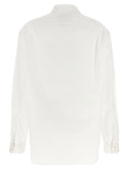 Gucci White Cotton Blouse