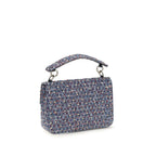 Valentino Garavani Blue Fabric Handbag