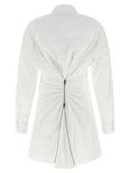 Alexander Wang White Cotton Short Dress