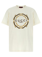 Gucci White Fabric T-Shirt