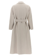 Beige Wool Coat