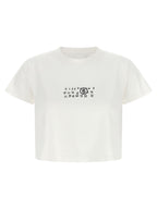 MM6 Maison Margiela White Cotton T-Shirt