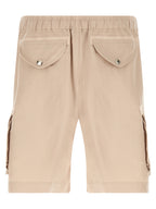 Brunello Cucinelli Beige Linen Bermuda Shorts