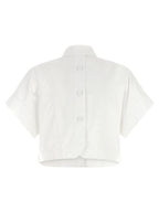 Fendi White Cotton Blouse