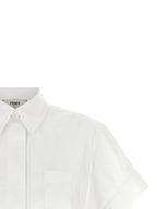 Fendi White Cotton Blouse