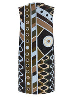 Emilio Pucci Multicolor Silk Short Dress
