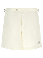 Brunello Cucinelli Beige Polyester Swim Shorts