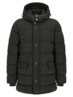 MooRER Bicolor Wool Full-Length Jacket