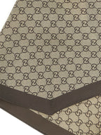 Gucci Beige Silk Foulard