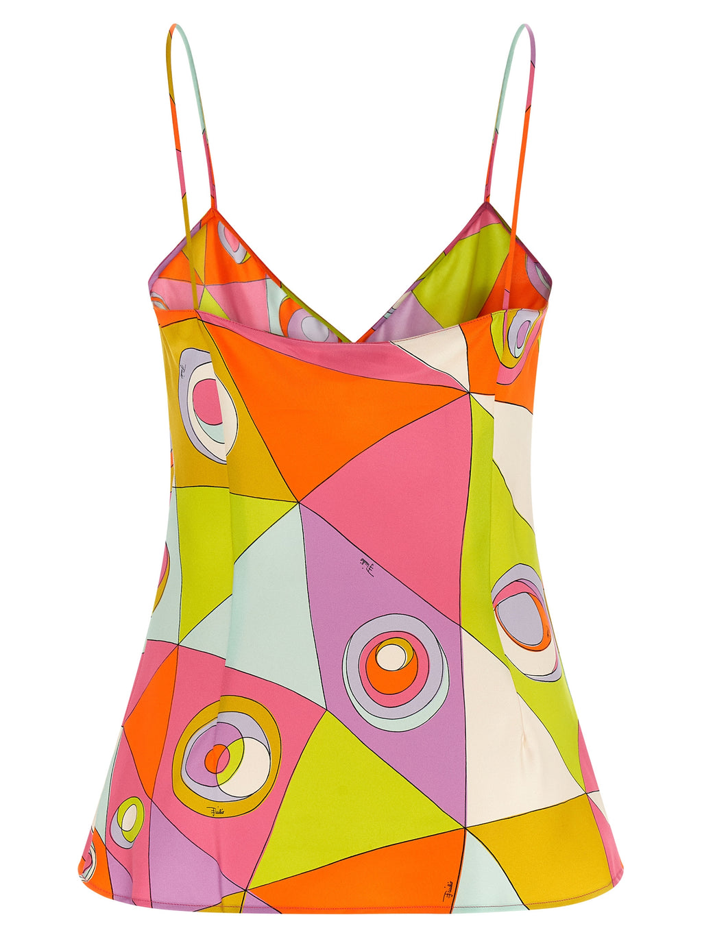 Emilio Pucci Multicolor Silk Blouse