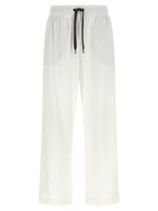 Brunello Cucinelli White Cotton Joggers (Workout Pants)