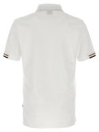 Hugo Boss White Cotton Polo Shirt