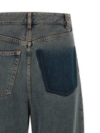 MM6 Maison Margiela Gray Cotton Jeans Denim