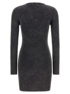 Diesel Black Cotton Short Dress
