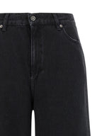 Golden Goose Black Cotton Flared Jeans