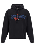 Dsquared² Black Cotton Sweatshirt