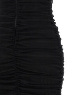 Dolce & Gabbana Black Polyamide Midi Dress
