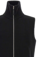 Maison Margiela Black Wool Sleeveles Sweater