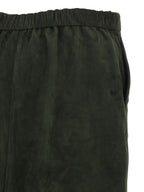 'S Max Mara Bicolor Lamb Leather Midi Skirt