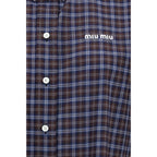 Miu Miu Multicolor Cotton Shirt