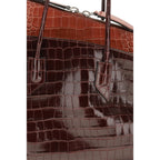The Attico Bordeaux Calf Leather Bos Taurus Shoulder Bag
