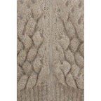 Brunello Cucinelli Beige Wool Oves Aries Cardigan