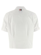 Thom Browne White Cotton Blouse