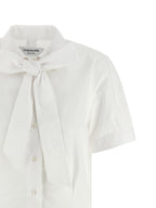 Thom Browne White Cotton Blouse