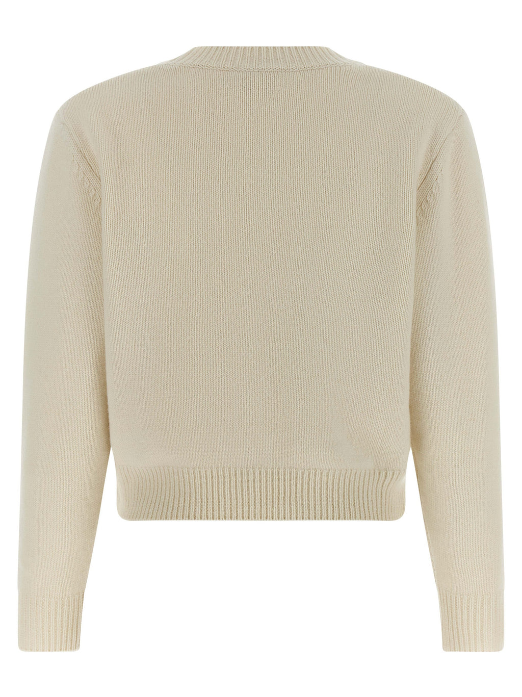 A.P.C. White Wool Cardigan