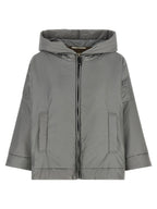 Max Mara Gray Polyester Shell Jacket