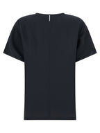 Max Mara Black Silk Blouse